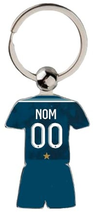 Porte clés maillot de foot Marseille extérieur 2024 2025 à personnaliser