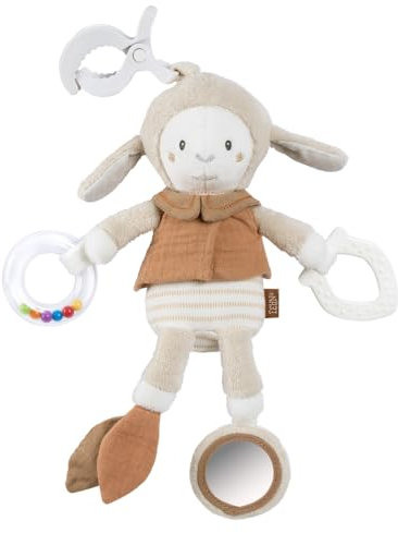 Fehn Hänge-Spielzeug/Activity-Spieltier zum Aufhängen - Schäfchen