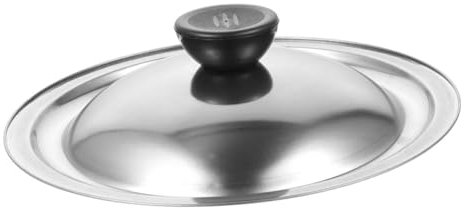 AUTSUPPL Stainless Steel Seasoning Pot Lid Metal Cover for Oil Storage Can Practical Kitchen Accessory for Condiments and Seasoning Pots Easy to Clean and Store