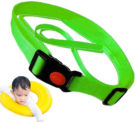 Grün Schwimmgürtel Schwimm Trainingsgürtel, Schwimmhilfe Schwimm Trainingsleine, Schwimmgurt Schwimm-Haltegurt, Gurt für Aufblasbare Schwimmboje, Schleppschwimmen, Luftsack (Grün)