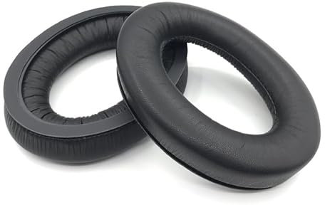 Houjunor Replacement Ear Pads for AKG N60NC, Ear Pads with Soft Memory Foam and Protein Leather, Headphone Pads Replacement with High Density Noise Isolation
