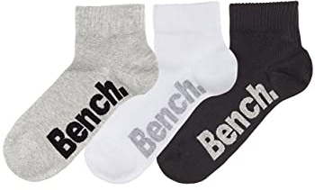 BENCH neutral Kurzsocken 3er Pack mit Logo, kurz