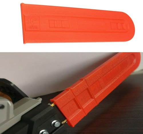 Protector de cadena y barra de motosierra para sierras de 16 pulgadas, protección eficaz contra el óxido y los arañazos