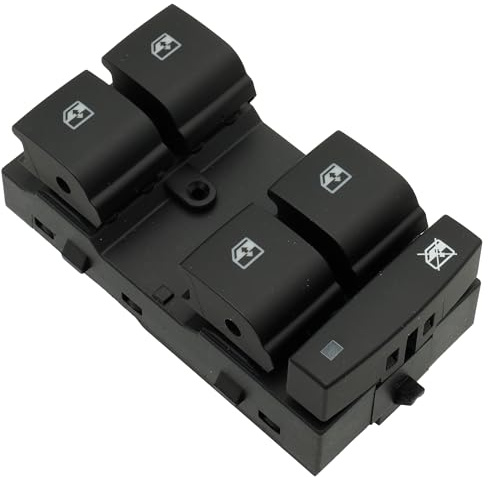 Forwinparts 13305011 Fensterheberschalter für Opel Insignia 2008–2017 Fahrerseite Fensterheberschalter Schnelle Reaktion Elektrischer Steuerschalter