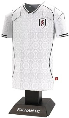 Fulham FC 25/26 Home Metal Football Shirt - Officially Licensed Miniature Alloy Replica Jersey Collectible Display Gift - Personalise Customisable Name & Number Decals