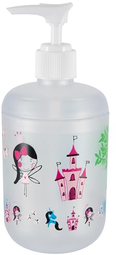 Spirella Seifenspender Fairy für Kinder Pumpseifenspender unzerbrechlich 250ml