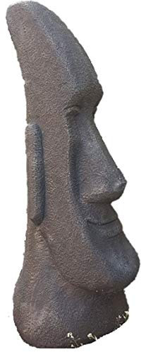 Osterinsel, Kopf, Osterinselkopf, Figur aus Steinguss, Frostfest