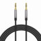 MaGeek Cavo Aux Jack 3,5mm, (3,0 metri) Cavo Audio Jack Cavo audio stereo maschio su maschio per per cuffie Beats, iPhone, iPod, iPad, Car Audio, Home Stereo e altro (Nero)