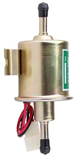 Hippotech ATV HEP-02A Pompe à essence Pompe diesel à gaz basse pression Pompe à carburant externe Pompe à carburant électrique 12V pour carburateur de moto