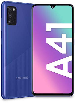 SAMSUNG Galaxy A41 Double SIM 64 Go Bleu Débloqué (Reconditionné)