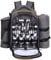 Hap Tim Picnic Backpack for 4 People with Insulated Cooler Compartment, Wine Holder, Fleece Blanket, Cutlery Set, Engagement Gifts for Couples, Bridal Shower Gift, Wedding Gifts (EU-36021)