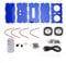 DIY Bluetooth Speaker Kit, Stereo Dual Speaker Electronic DIY Kits, Build Your Own Portable Bluetooth Speaker Power Amplifier with Remote Control(blue)