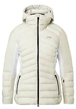 KJUS Damen Duana Winterjacke Pebble Rock-White 40