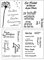 arriettycraft 4 teile/satz Clear Stamps Transparente Stempel Sets Löwenzahn Vielen Dank Guten Appetit mit besten wunschen StempelGrußverse Phrase Wörter Gefühl (set 2)