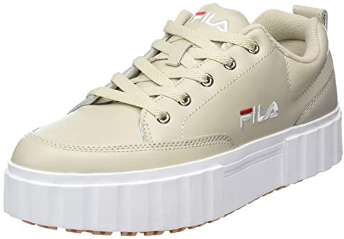 FILA Damen Sandblast L Wmn Sneaker, Feather Gray, 39 EU Schmal