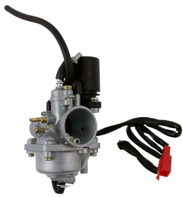 2EXTREME Vergaser 12mm Minarelli mit E-Choke kompatibel mit Yamaha Aerox 50 | Standard, Minarelli liegend, Anschlussweiten 24/35mm, Hauptdüse 75/M6, ohne Vergaserbeheizung; kompatibel mit MBK Nitro.
