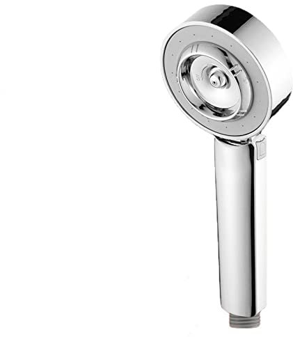 Doppelseitiger Duschkopf Wassersparende runde ABS-Düse Badewannendusche Hochdruck-Regen- und Nebel-Handbrause, doppelseitig