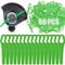 80 Pcs Grass Trimmer Replacement Blades, 83 mm Plastic Garden Mower Blades Cordless Lawn Mower Cutting Blades Lawn Strimmer Accessories Tool for Swift Ryobi VonHaus Grass Strimmer-Green