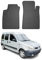 OMAC Gummi Fußmatten kompatibel mit Renault Kangoo 1998-2008 Automatten Gummi Schwarz 2tlg