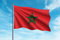 OEDIM Bandera de Marruecos 150x85 cm Reforzada y con Pespuntes Bandera con 2 Ojales Metálicos y Resistente al Agua, Rojo Verde, LEG06500001