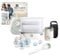 Tommee Tippee Complete Feeding Set, Electric Steam Steriliser with Insulated Bottle Bag, Newborn Self-Sterilising Baby Bottles and Easiwarm Bottle Warmer, White