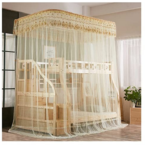 MIDUNU Luxus-Moskitonetz-Betthimmel – großes, universelles hängendes Betthimmelnetz für Schlafzimmer und Reisen, passend für Einzel- bis Kingsize-Betten, Hängematten, Kinderbetten (Farbe: