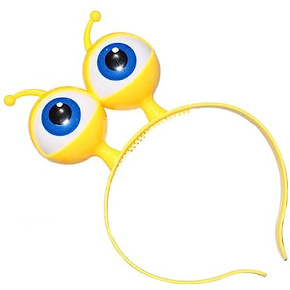 Beavorty 4 Stück Kopf Boppers Partyzubehör Glitzer-stirnband-party Led-halloween-stirnband Foto-requisiten Halloween-party-stirnband Leuchtendes Haarband Kleidung Benutzerbild Scheinen Kind