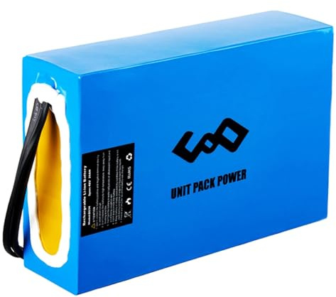 48V/52V/60V/72V Lager Kapazität Ebike Batterie 20Ah/24Ah/25Ah/40Ah/50Ah Lithium Ion Elektro Fahrrad Batterie für 250W Fahrrad - E Scooter/Go Kart