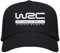 Genérico WRC Logo Cap für Herren, schwarz, 5 Paneele, 100 Baumwolle, 340 g/m², Schwarz , One size