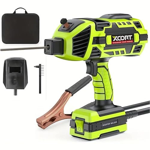 Portable ARC Welder Gun - Handheld Welding Machine Kit with 6 Variable Current Adjustment - IGBT Inverter - Fits 3/32-1/8 Wire rods - Electric Welder Machine on Amazon