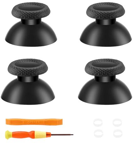 TOMSIN Thumbsticks Replacement for PS5 Controller,4PCS Thumbsticks Analog Joystick Repair Kit for Sony Playstation 5 Dualsense Controller