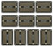 EPLZON Prototype Board Lötbares Breadboard Doppelseitig Leiterplatte PCB Circuit Board zum Schweißen von,DIY elektronische Artikel,Schwarz(Packung mit 10 Stück)