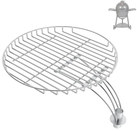 BBQration 34,3 cm Warmhalterost für Char Griller Akorn Kamado Keramikgrill, Grillteile für Char Griller Ersatzteile 1662 06719 6520 E56720 16619, Grillrost für Chargriller Akorn Parts 200041