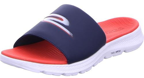 Skechers 229269 NVRD Go Consistent 2.0 - Culver, Damen Pantolette in blau - Gr. 48