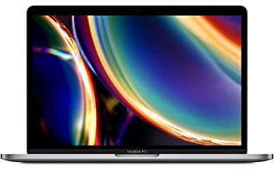 2020 Apple MacBook Pro mit 1.7GHz Intel Core i7 (13-inch, 16GB RAM, 256GB SSD) (QWERTY English) Space Grau (Generalüberholt)