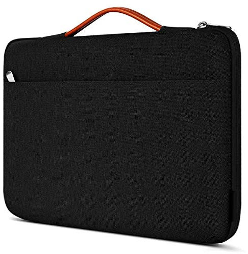 Karylax - Protective Case (S-Black/Orange) Compatible with ASUS Zenbook S 14 OLED 14 Inches