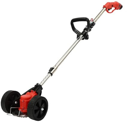 ACROSSPART Cordless Grass Trimme Foldable Lawn Mower With Wheels Cordless Grass Trimmer Lithium Battery Powered Grass Trimmer