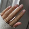 KQueenest Soft Gel Press on Nails Short Square, Dusty Light Pink False Nails Short Coffin, Glossy Natural Solid Color Pastel Pink Fake Nails Set, Reusable Gel Stick on Nail for Women 24 Pcs