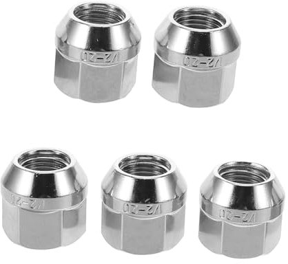 BUGUUYO Ersatz-radmuttern 5-teiliges Radmuttern-set Für Auto-radmuttern Offene Flanschkappen Für Einfache Installation