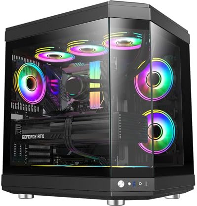 Super Gaming PC Intel Core i9-14900K | 64GB RAM DDR5 | RTX 5070 12GB | 2TB SSD NVME Premium Glass | Liquid Cooling |Windows 11 | Ultra Fast & Smooth Gaming Desktop (AMD Ryzen R7 5700X)