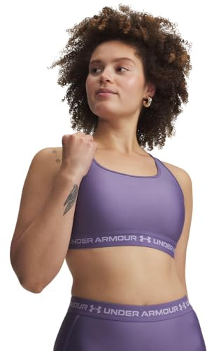 Under Armour Damen Cross-Back Mid Bra Sport-BH (1er Pack)