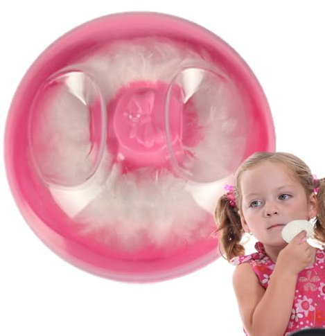 Dispenser Per Polvere Per Il Corpo Con Puff,Scatola per Talco con Piumino per Bambini Dopo il Bagno | Indispensabile Da Viaggio Portatile Per Routine Sera Cura Per Clima Caldo E Dopo Doccia O Bagno