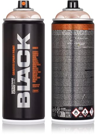 Sprühdose Montana BLACK 400 ml - Graffiti Paint - hochdeckende Mattfarben - zuverlässig - high-pressure - (9122 Copperchrome)