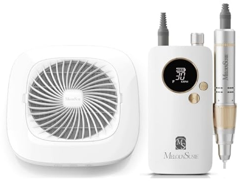 MelodySusie Aspirateur à Manucure Ongles and Ponceuse pour Ongle