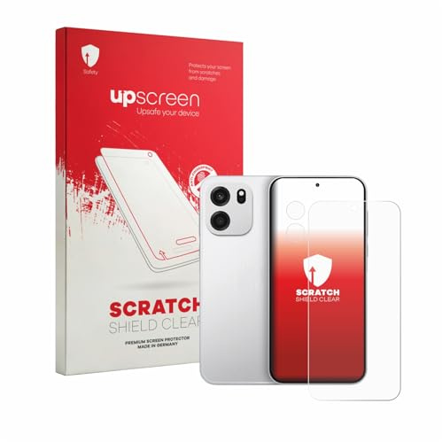 upscreen Schutzfolie für OnePlus Turbo 6V (Display+Kamera) – Made in Germany, Kristall-klar, Kratzschutz, Anti-Fingerprint