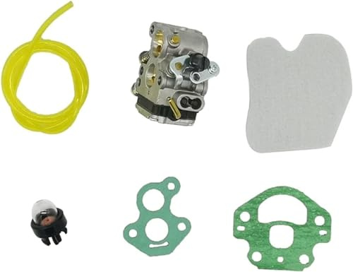 Generico Carburatore decespugliatore per Parti del Motore per McCulloch CS380 CS340 CS 340 380 Motosega di Ricambio Carburatore Filtro Aria Lampadina Kit Tubo Carburante