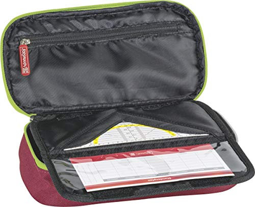 Combi-Etui City beat beere/grün