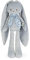 KALOO - Lapinoo - Pantin Lapin - Baby Plüsch aus Cord - 35 cm - Farbe Blau - Sehr weiches Material - Geschenkbox - ab Geburt, K972200