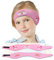 MoKo Schwimmen Stirnband, 2 Pack Neopren Schwimmband Ohrenband Wasserdichtes Kopfband Haarband mit Hohe Elastizität Ohrenschutz Band für Kinder Alter 3-9, M Größe - Rosa Einhorn&Rosa Meerjungfrau