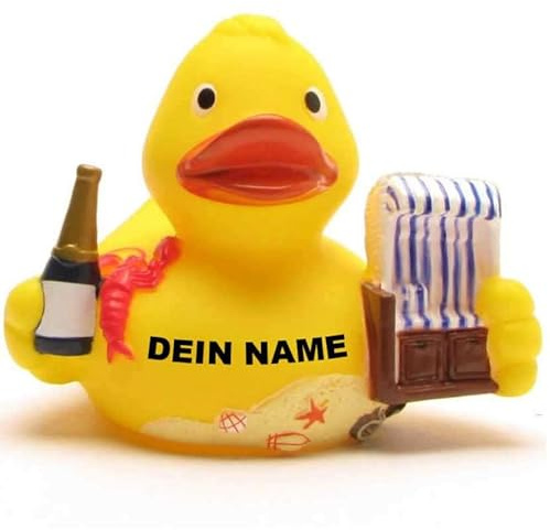 Badeente - personalisierbar (Sylt Ente)
